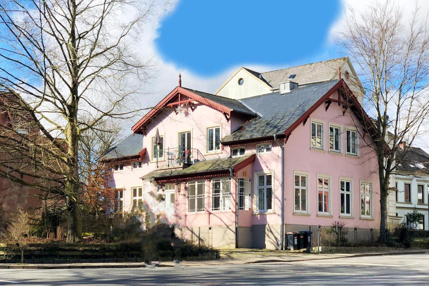 Villa Rosa - Charmante, Grosse Altbauwohnung Фленсбург Экстерьер фото